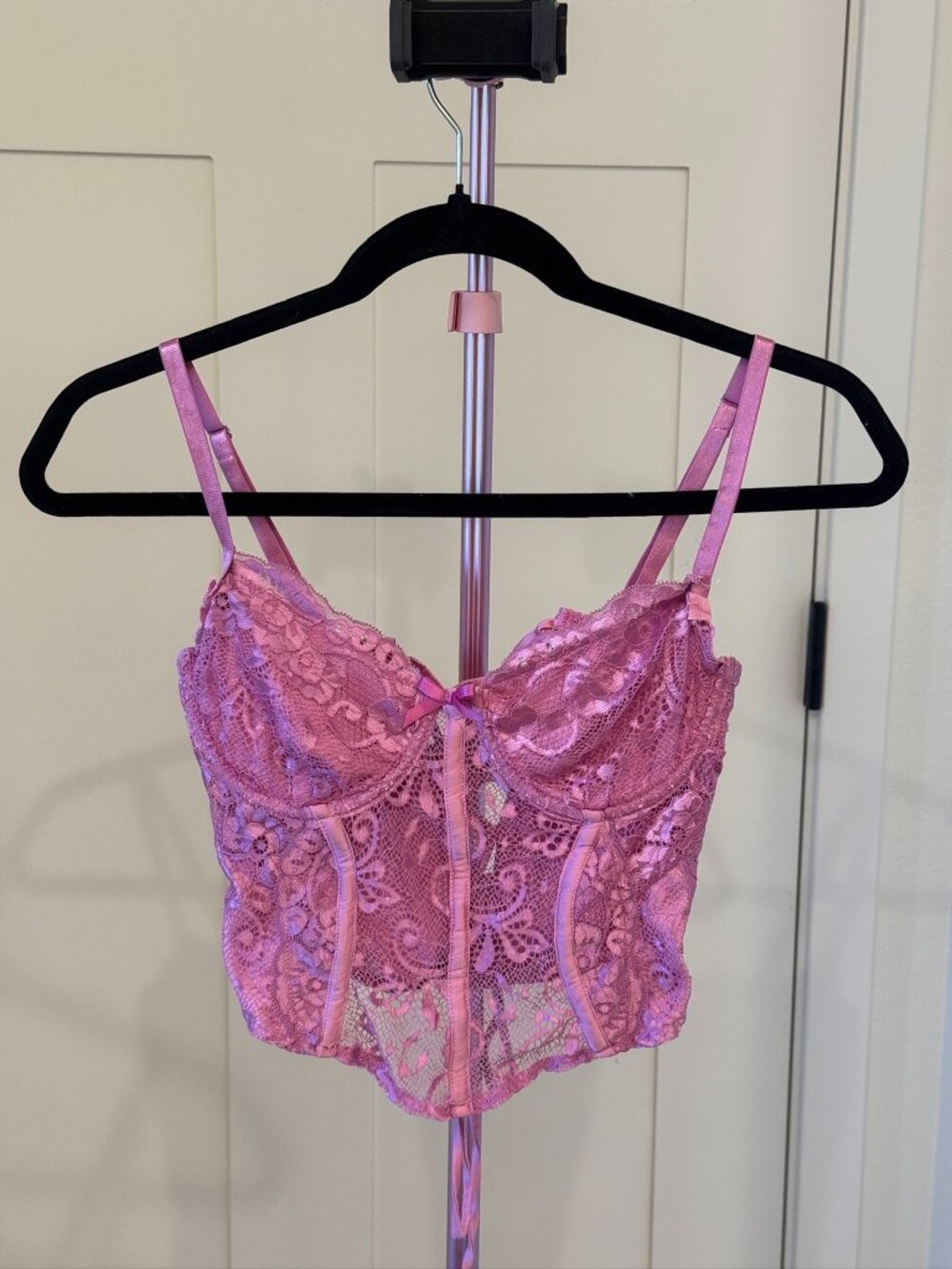 Outcast pink corset/bustier